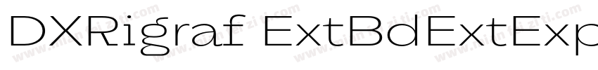 DXRigraf ExtBdExtExp字体转换